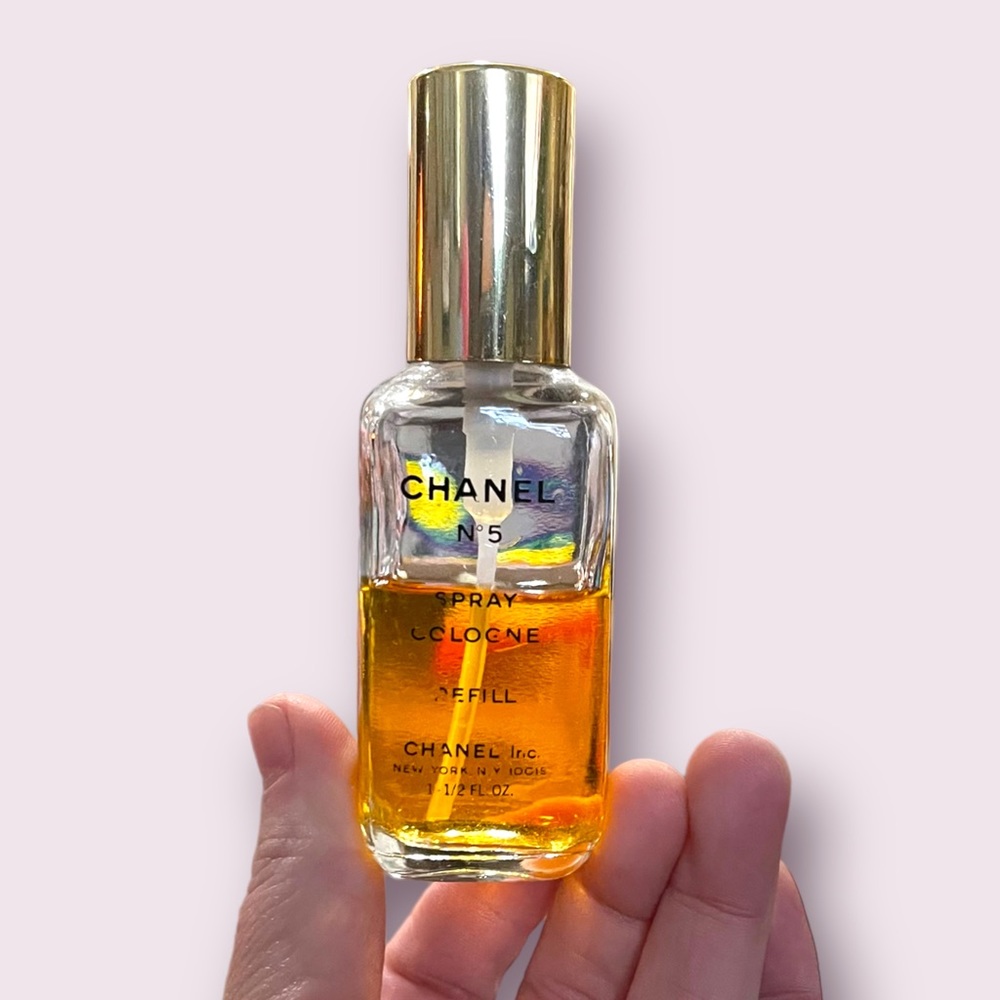 Vintage Chanel No 5 Cologne Refill Bottle